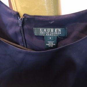 Ralph Lauren blue cocktail dress